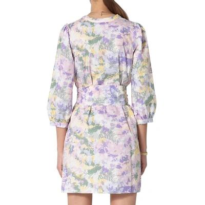 Shop Tart Collections Womens Floral Print V-neck Tunic Dress In Multi