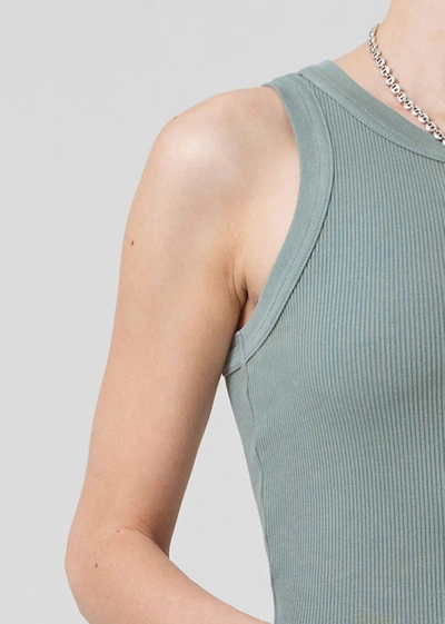 Shop Citizens Of Humanity Isabel Rib Tank In Green