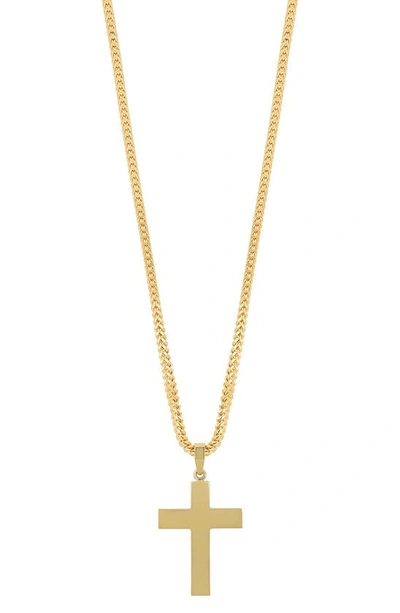 Shop Bony Levy 14k Gold Cross Pendant Necklace In 14k Yellow Gold