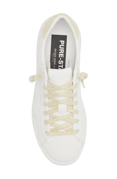 Shop Golden Goose Purestar Low Top Sneaker In White/ Yellow
