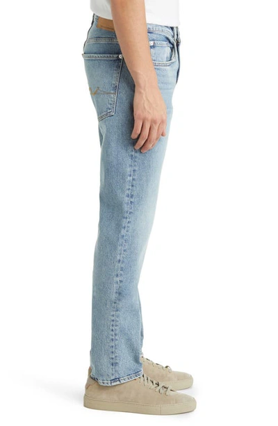 Shop 7 For All Mankind The Straight Leg Jeans In Water Fall