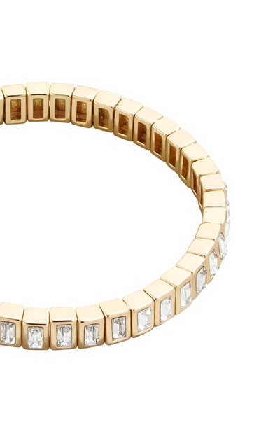 Shop Baublebar Paige Bracelet In Gold Clear