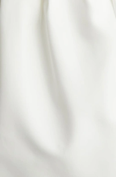 Azalea Wang Feather Bodice Minidress In White