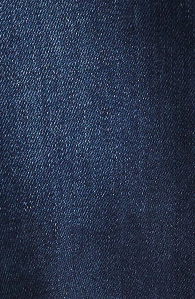 7 For All Mankind Straight Fit Jeans In Dark Blue In Dark Blue