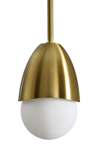 Renwil Naura Ceiling Light Fixture In Satin Brass