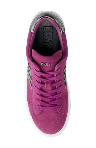 Shop Dkny Abeni Sneaker In Berry