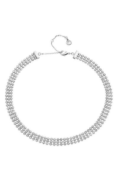 Shop Baublebar Catalina Collar Necklace In Silver