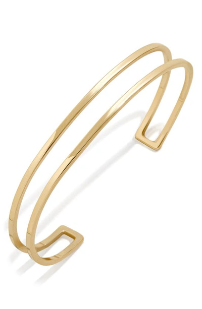 Shop Baublebar Val Cuff Bracelet In Gold