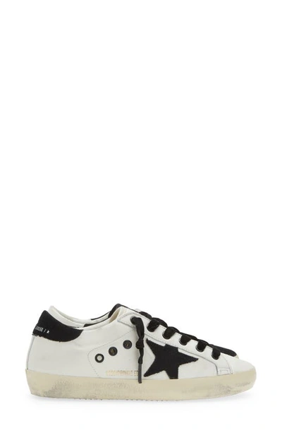 Shop Golden Goose Super-star Low Top Sneaker In White/ Black