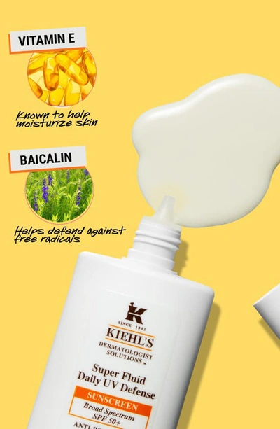 Shop Kiehl's Since 1851 Super Fluid Daily Uv Defense Broad Spectrum Spf 50+ Face Sunscreen, 1.7 oz