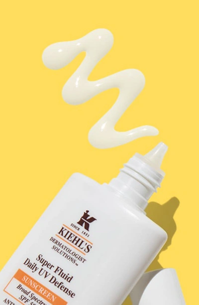 Shop Kiehl's Since 1851 Super Fluid Daily Uv Defense Broad Spectrum Spf 50+ Face Sunscreen, 1.7 oz