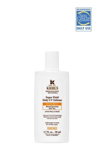 Shop Kiehl's Since 1851 Super Fluid Daily Uv Defense Broad Spectrum Spf 50+ Face Sunscreen, 1.7 oz