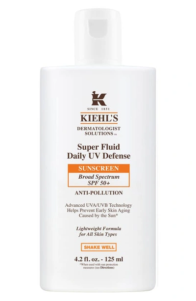 Shop Kiehl's Since 1851 Super Fluid Daily Uv Defense Broad Spectrum Spf 50+ Face Sunscreen, 1.7 oz