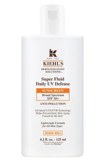 Kiehl's Since 1851 Super Fluid Daily Uv Defense Broad Spectrum Spf 50+ Face Sunscreen