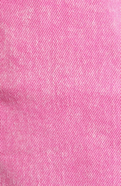 Afrm Maude Wide Leg Cargo Pants In Raspberry Rose