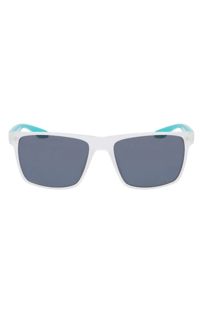 Shop Cole Haan 58mm Square Sunglasses In Matte Crystal