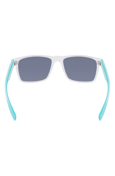 Shop Cole Haan 58mm Square Sunglasses In Matte Crystal