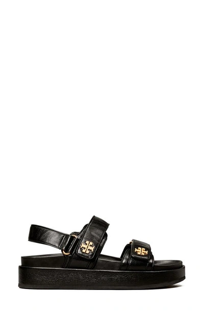 Shop Tory Burch Kira Slingback Sport Platform Sandal In Perfect Black