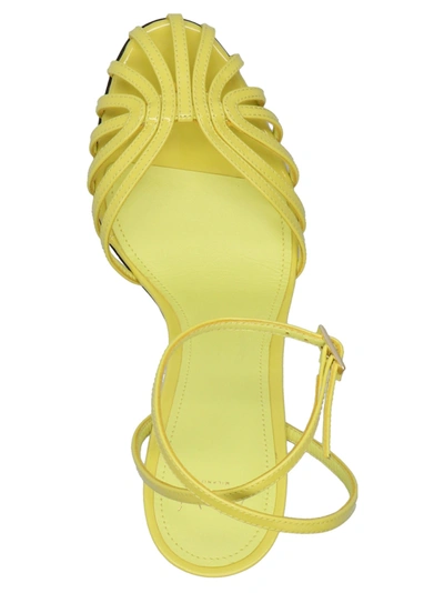 Shop Alevì 'ally' Sandals In Yellow