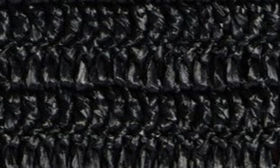 Shop Christian Louboutin Medium Frangibus Woven Raffia Tote In Black-multi/black/gun Metal