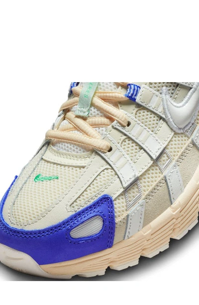 Shop Nike P-6000 Sneaker In Coconut Milk/ Sail/ Blue