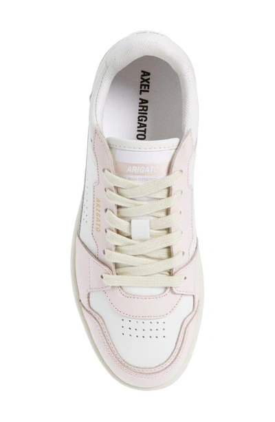 Shop Axel Arigato Dice Lo Sneaker In White/ Pink