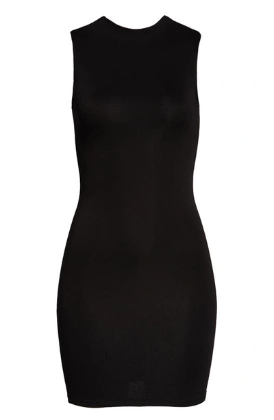 Shop Naked Wardrobe The Nw Sleeveless Minidress In Black