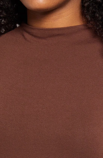 Naked Wardrobe Tank Minidress In Chocolate