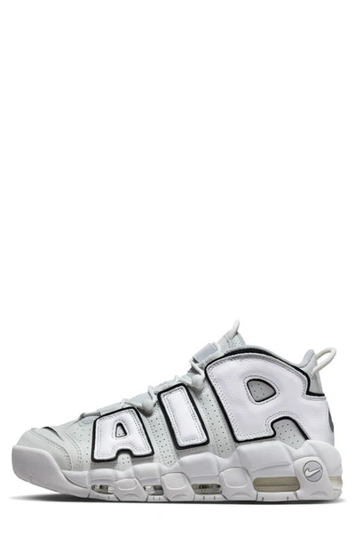 Shop Nike Air More Uptempo '96 Sneaker In Photon Dust/ Metallic Silver