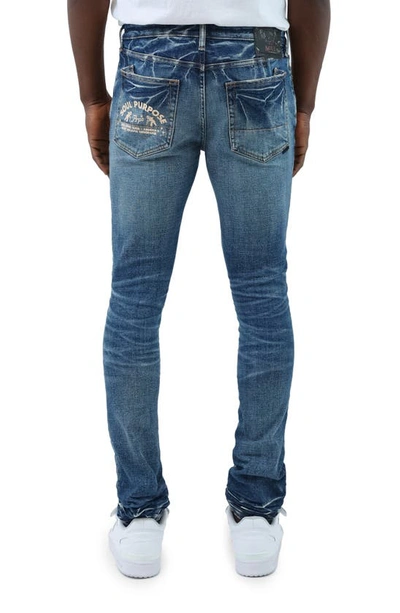 Shop Prps Elegiac Skinny Jeans In Medium Indigo