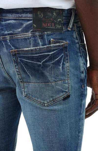 Shop Prps Elegiac Skinny Jeans In Medium Indigo