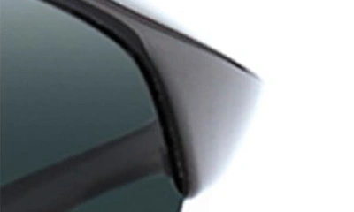 Shop Maui Jim Hot Sands 71mm Polarized Oversize Rectangular Sunglasses In Black
