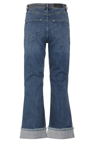 Shop Imperfect Blue Cotton Jeans &amp; Women's Pant