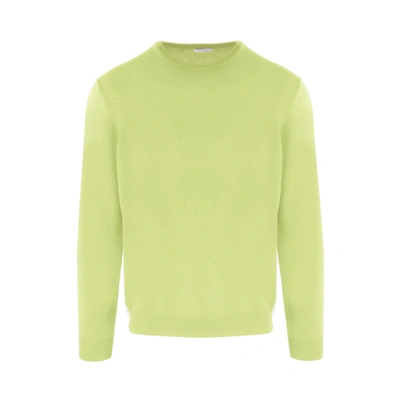 Shop Malo Yellow Cashmere Men's Sweater