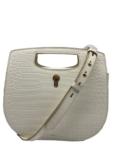 Bally Caya Women's 6232623 Bone Leather Top Handle Bag In Multi
