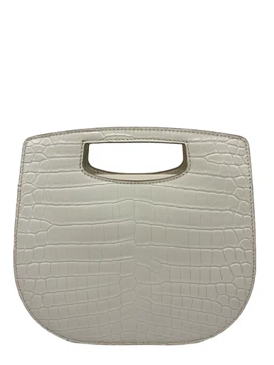 Bally Caya Women's 6232623 Bone Leather Top Handle Bag In Multi
