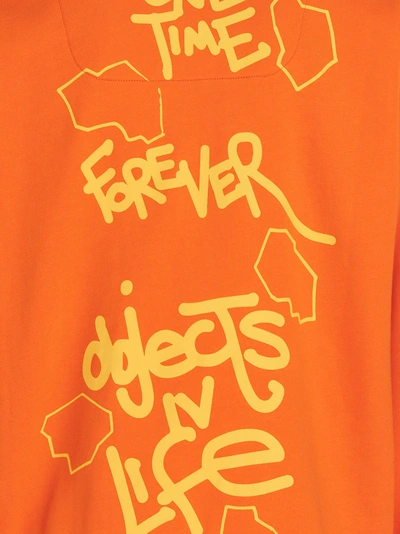 Shop Objects Iv Life Continuity Sweatshirt In Orange