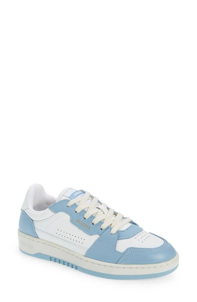 Shop Axel Arigato Dice Lo Sneaker In White/ Dusty Blue