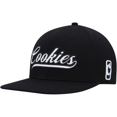 Shop Cookies Black Pack Talk Snapback Hat