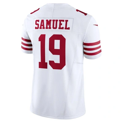 Nike Men's Nike Deebo Samuel White San Francisco 49ers Vapor F.U.S.E.  Limited Jersey