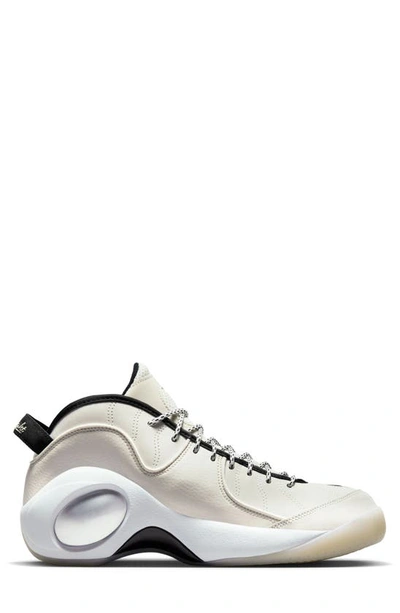 Shop Nike Air Zoom Flight 95 Basketball Sneaker In Sail/ White/ Pale Ivory/ Black