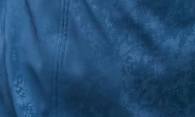 Shop Topshop Curve Faux Leather Dress In Medium Blue