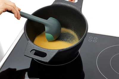Shop Lekue Silicone Ladle In Green