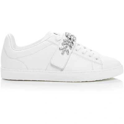 Shop Stuart Weitzman Promise Sneaker Womens Fashion Lifestyle Casual And Fashion Sneakers In White