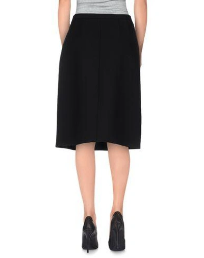 Shop Michael Kors Knee Length Skirt In Black