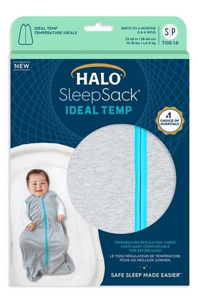 Halo ® Sleepsack™ Ideal Temp Swaddle In Heather Grey