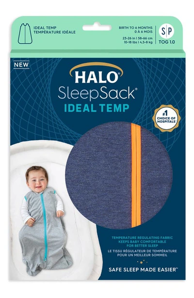 Shop Halo ® Sleepsack™ Ideal Temp Swaddle In Navy