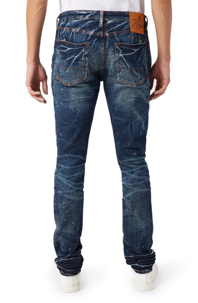 Shop Prps Rainforest Skinny Jeans In Indigo Splatter