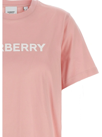 Shop Burberry Logo T-shirt Pink