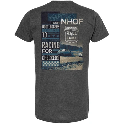 Shop Checkered Flag Charcoal 2023 Nascar Hall Of Fame Racing For Retro T-shirt